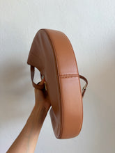 Load image into Gallery viewer, Dylan Kain - Half Moon Leather Bag - Tan - M