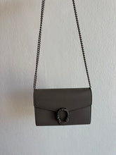 Load image into Gallery viewer, Gucci - Dionysus Super Crossbody Leather Bag - Dusty Grey - S