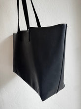 Load image into Gallery viewer, (as is) Saint Laurent - Supple East West Tote Bag w Scarf - Black - Med - RRP - $2320