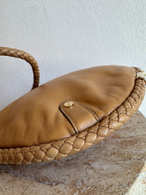Load image into Gallery viewer, Gucci - Britt Tassel Flap Hobo Bag - Tan - M