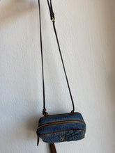 Load image into Gallery viewer, YSL - Chevron Quilted Denim Lou Belt Bag - Denim - Mini - RRP$1,765