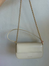 Load image into Gallery viewer, Dylan Kain - Baguette Bag on Chain - Ivory - S