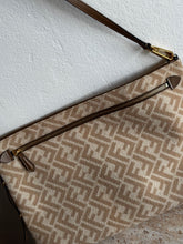 Load image into Gallery viewer, Fendi - Monogram Woollen Clutch - Beige - M