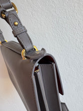 Load image into Gallery viewer, Salvatore Ferragamo - Aileen Leather Shoulder Bag - Dusty Grey - S