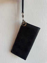 Load image into Gallery viewer, Christian Dior - Cannage Studded Leather Long Wallet/Clutch Bag - Black - S