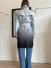 Load image into Gallery viewer, Burberry - Ombre Trench Coat - Grey - 8