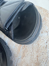 Load image into Gallery viewer, Prada - Padded Nappa Leather Sandal - Black - 38.5 - RRP$1800