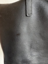 Load image into Gallery viewer, (as is) Saint Laurent - Supple East West Tote Bag w Scarf - Black - Med - RRP - $2320