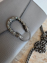 Load image into Gallery viewer, Gucci - Dionysus Super Crossbody Leather Bag - Dusty Grey - S