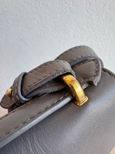 Load image into Gallery viewer, Salvatore Ferragamo - Aileen Leather Shoulder Bag - Dusty Grey - S