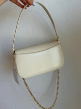 Load image into Gallery viewer, Dylan Kain - Baguette Bag on Chain - Ivory - S