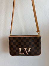 Load image into Gallery viewer, Louis Vuitton - Double Zip Venus Crossbody Handbag - Damier Ebene