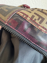 Load image into Gallery viewer, Fendi - Zucca Mixed Media Coated Canvas Boston Bag - Black - M