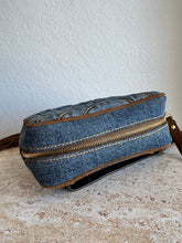 Load image into Gallery viewer, YSL - Chevron Quilted Denim Lou Belt Bag - Denim - Mini - RRP$1,765