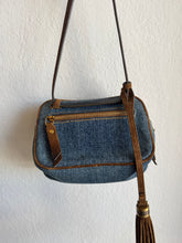 Load image into Gallery viewer, YSL - Chevron Quilted Denim Lou Belt Bag - Denim - Mini - RRP$1,765