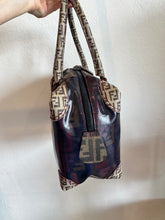 Load image into Gallery viewer, Fendi - Zucca Mixed Media Coated Canvas Boston Bag - Black - M