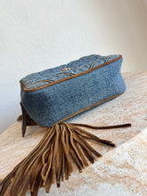 Load image into Gallery viewer, YSL - Chevron Quilted Denim Lou Belt Bag - Denim - Mini - RRP$1,765