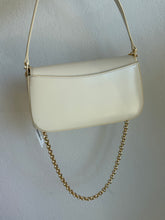 Load image into Gallery viewer, Dylan Kain - Baguette Bag on Chain - Ivory - S