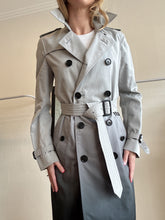 Load image into Gallery viewer, Burberry - Ombre Trench Coat - Grey - 8