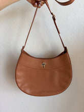 Load image into Gallery viewer, Dylan Kain - Half Moon Leather Bag - Tan - M