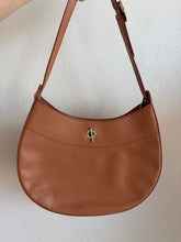 Load image into Gallery viewer, Dylan Kain - Half Moon Leather Bag - Tan - M