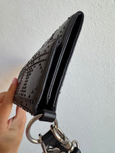 Load image into Gallery viewer, Christian Dior - Cannage Studded Leather Long Wallet/Clutch Bag - Black - S