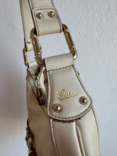 Load image into Gallery viewer, Vintage Gucci - Amalfi Bamboo Horsebit Hobo Bag - Ivory - S