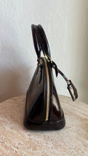 Load image into Gallery viewer, Louis Vuitton - Alma BB Monogram Vernis Bag - Deep Burgundy - S