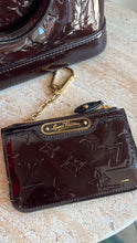 Load image into Gallery viewer, Louis Vuitton - Alma BB Monogram Vernis Bag - Deep Burgundy - S