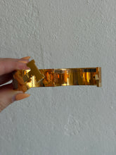 Load image into Gallery viewer, Hermes - Wide Clic Clac H Bracelet - GM-(M/L) - Marron Glace/Yellow gold -RRP$1350 - as new
