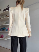 Load image into Gallery viewer, Alex Perry - Single Breated Satin Crepe Blazer - Yellow - 8 - NWT