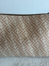 Load image into Gallery viewer, Fendi - Monogram Woollen Clutch - Beige - M