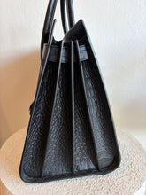 Load image into Gallery viewer, Saint Laurent - Sac De Jour Large Croc Embossed Leather Bag - Black - L