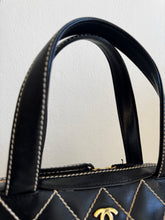 Load image into Gallery viewer, Chanel - Wild Stitch Tote - Black - M