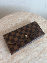 Load image into Gallery viewer, Louis Vuitton - Emilie Wallet - Damier Eban Coated Brown - S - RRP$945