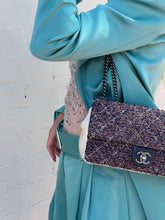 Load image into Gallery viewer, Chanel - Matelasse Bag - Tweed Red/Navy - S