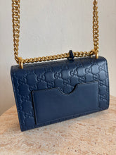 Load image into Gallery viewer, Gucci - Guccisima Leather Padlock Shoulder Bag - Navy - S - RRP$