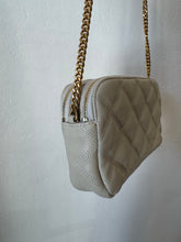 Load image into Gallery viewer, YSL - Grained Lambskin Quilted Mini Becky Double Zip BagCrossbody - Off White - S