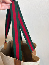Load image into Gallery viewer, Gucci - Vintage Tote w front leather pocket and logo handle - M