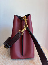 Load image into Gallery viewer, Coach - Willow Leather Bucket Bag - Oxblood/Burgundy - S