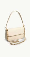 Load image into Gallery viewer, Dylan Kain - Baguette Bag on Chain - Ivory - S