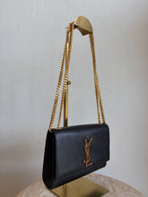 Load image into Gallery viewer, YSL - Kate Embossed Leather Bag - Black/Gold - S - RRP$3250