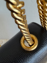 Load image into Gallery viewer, YSL - Kate Embossed Leather Bag - Black/Gold - S - RRP$3250