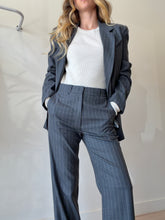 Load image into Gallery viewer, Anine Bing - Kaia Blazer & Pants Wool Blend Suit Set - Grey - S