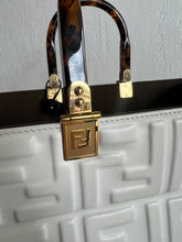 Load image into Gallery viewer, Fendi - Bag - Sunshine White Leather Shopper - M - RRP$5180