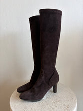 Load image into Gallery viewer, Aquatalia - Rhumba Weatherproof Knee High Boot - Chocolate Suede - 39 - RRP$997