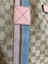 Load image into Gallery viewer, Gucci - GG Canvas Web Tote - Canvas - L