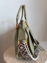 Load image into Gallery viewer, Chloe - Marcie Double Carry Calfskin Braided Bag - Slate Green - Medium - RRP$2,790