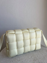 Load image into Gallery viewer, Bottega Veneta - Padded Leather Cassette Crossbody Bag - Pale Yellow - M - RRP$5489