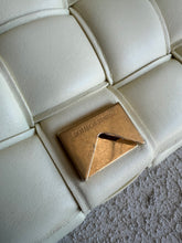 Load image into Gallery viewer, Bottega Veneta - Padded Leather Cassette Crossbody Bag - Pale Yellow - M - RRP$5489